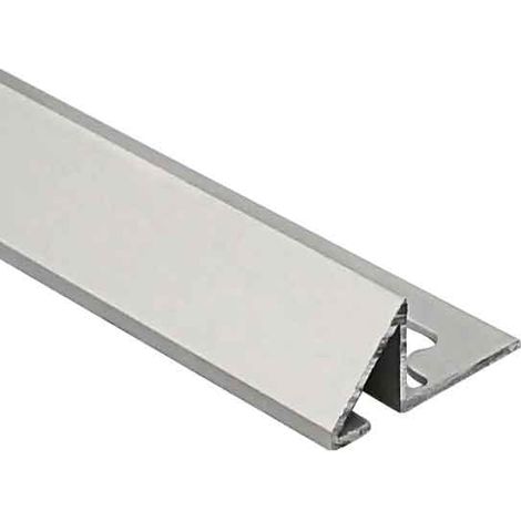 PROFILO A SCIVOLO PER PAVIMENTO H. 10 mm - Satinato - Barra 2,70 mt