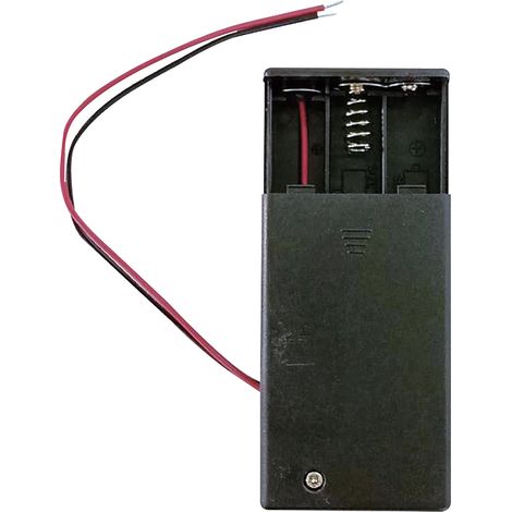 Porte-pile 3 x RS PRO AAA, raccordement Fils ( Prix pour 1 ) (1/2)