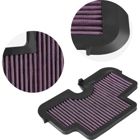 Hochleistungs-Motorradluftfilter für ER6F ER6N 2009-2011, optimierte Luftzufuhr, einfacher Austausch, Premium-Qualität, kompatibel mit Kawasaki. (1/5)