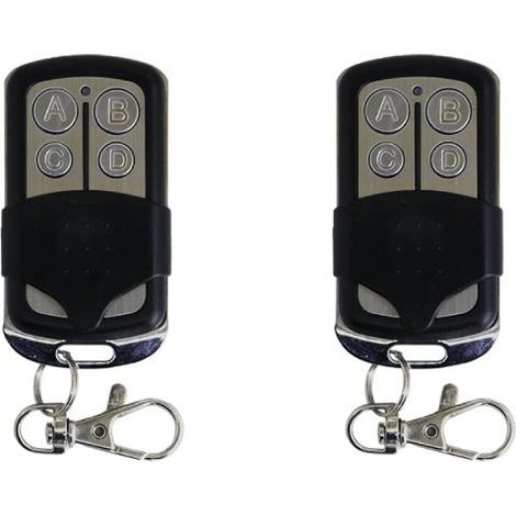 Universelle 4-Kanal-Fernbedienung (433 MHz) – 2er-Pack – Kompatibel mit 400 Modellen – Lern- und kopierbar – Schnelle Installation – HDME (1/3)
