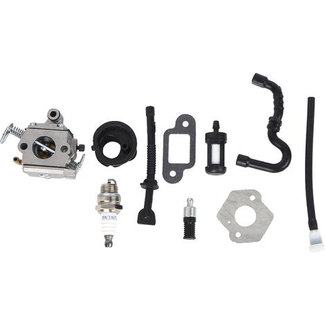 Scie tronçonneuse carburateur accessoires aluminium léger pour Stihl MS170 MS180 pièces détachées kit (1/5)