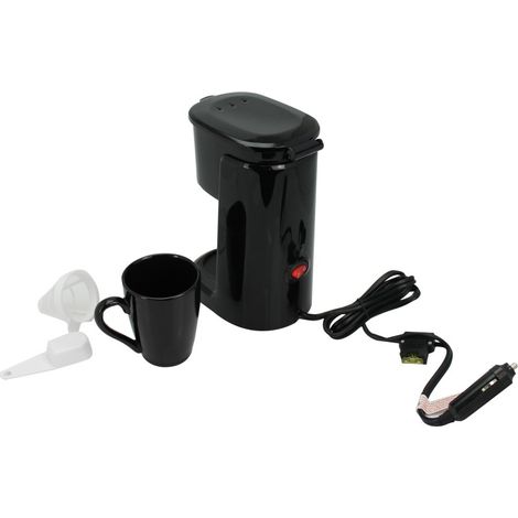 Imline – Cafetière 1 tasse 12V pour camping-car – Préparation rapide de café en déplacement – Compacte et légère pour caravane (1/2)