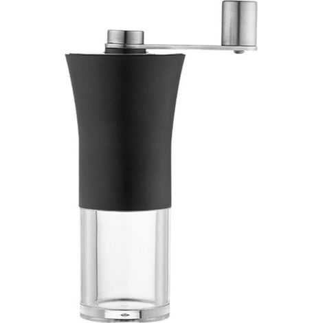 Handkaffeemühle, manuelle Kaffeemühle, manuelle Pfeffermühle, tragbares Mahlwerkzeug, Handmühlen aus Edelstahl für Bohnen und Pfeffer, Pfeffer, K (1/5)