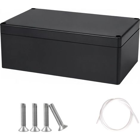 Boîte de jonction pour électronique, Boîte de Dérivation étanche IP65, Boîtier électronique en Plastique, Boîtier de Câblage, pour Électrique - 200 x 120 x 75 mm (1/5)