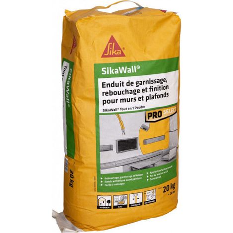 Relleno de polvo SIKA SikaWall All-In-One - 20kg