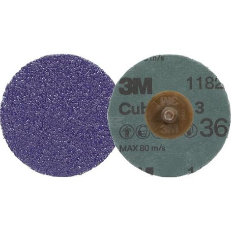 Disco de fibra Cubitron 3 Roloc 1182C 51mm K36 3M 7100332086