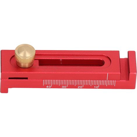 Jauge de Profondeur en Alliage d'Aluminium 5-40mm pour Scies Circulaires et Défonceuses T2 (1/5)
