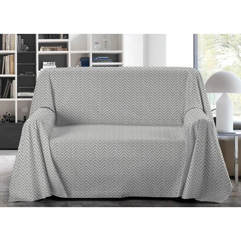 Telo Arredo Granfoulard Copritutto Salvadivano 100% Cotone Disegno Happy, misuraSingolocoloreHappy (1/5)