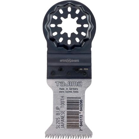 Lame scie oscillant Bi métal / bois denture japonaise 50x35 mm - boite de 30 - TAJIMA