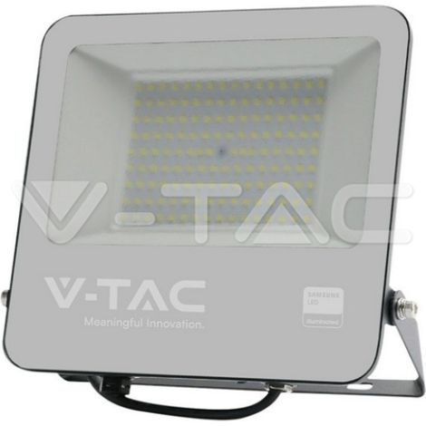 V-tac proyector led samsung chip 100w 6400k ip65 negro vt- 44104-b - 23441