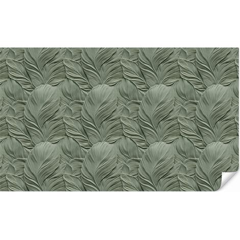 Carta da Parati Foglie - Texture - Verde 450x260 cm (1/5)