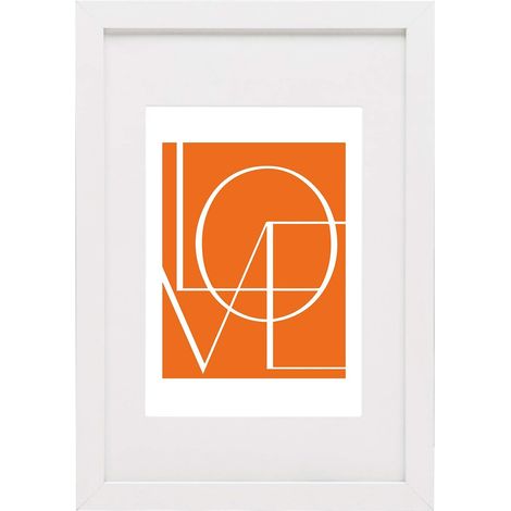 WOLTU Cornice per Foto 20x30cm in Legno Porta Foto da Parete e Tavolo Bianco