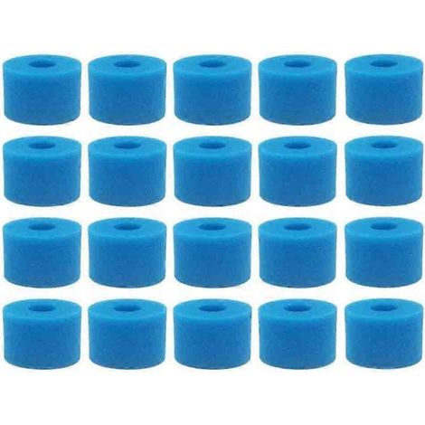 Packung mit 20 Pure Spa Schaumstofffiltern für Whirlpools, Typ S1 (1/5)