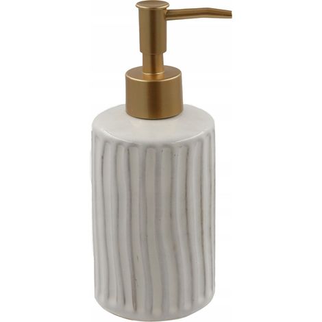 Dispenser di sapone manuale da terra Bisk, 200 ml, giallo, 1 pz.