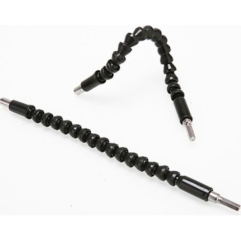 Arbre flexible universel, tête d'arbre flexible, embout de tournevis allongé, accessoires pour outils électriques, insert indexable pour perceuse (1/4)