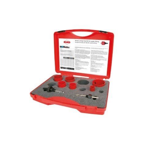 RUKO Bimetall-Lochsägen-Satz  HSS EK 1  Elektro - 106305 (1/4)