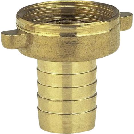 Gardena - Messing-Schlauchverschraubung 2teilig, 33,3 mm (G 1)-Gew. / 13 mm (1/2)-Schläuche - 07143-20 (1/2)