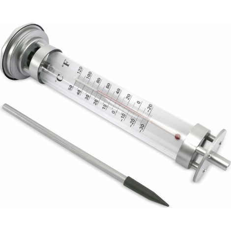 Solar-Gartenlampe Grundig solar garden lamp thermometer wasserdicht (1/3)