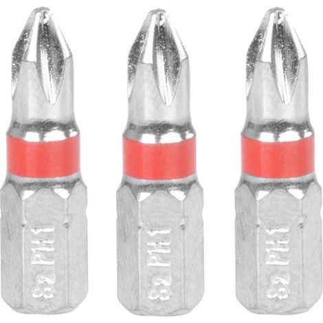 Bit Strend Pro Phillips PH 1, Pack. 3 Stk. (1/2)