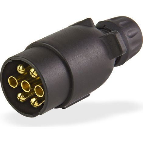 Kunststoff Stecker Anhänger Kunststoff Verbindung Auto 7-polig Anhängerstecker (1/4)