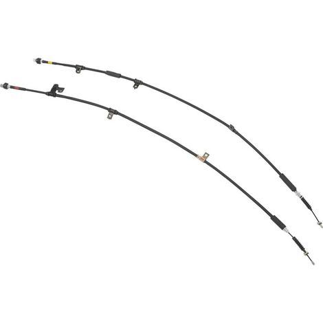 Cable del freno de estacionamiento 597602C300 para Tiburon Coupé 2003 2004 597702C300 59760 2C300 59770 2C300, Izquierda + Derecha (1/2)