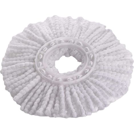 Fregona de microfibra para fregona con cubo escurridor azul