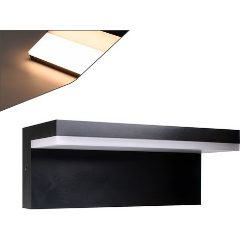 LAMPADA LED DA PARETE PER ESTERNO IP54 LUCE CALDA 3000K - IDEALE PER FACCIATE ESTERNE E GIARDINI (1/5)