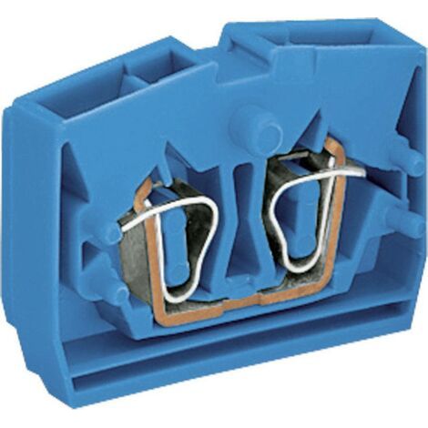 Borne d'extrémité WAGO 264-324 6 mm ressort de traction Affectation: N bleu 1 pc(s) (1/5)
