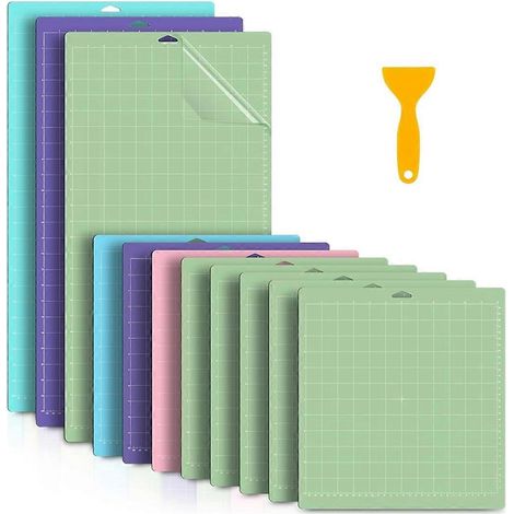 11 tapis de découpe quadrillés pour machines de loisirs créatifs et quilting (1/5)