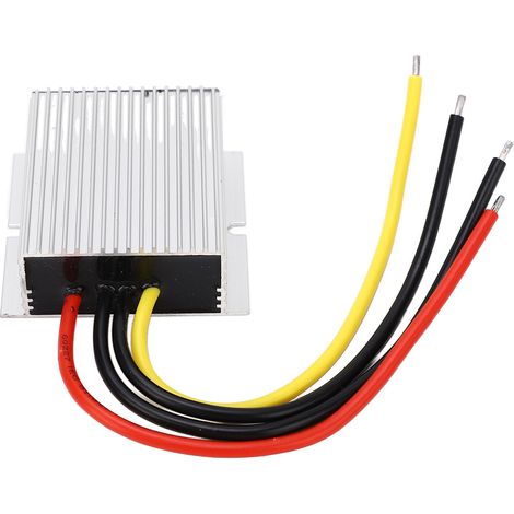 Régulateur de tension CC/CC 12V/24V / 9-36V vers 12V 10A, convertisseur de tension étanche pour véhicules et équipements hospitaliers (1/5)