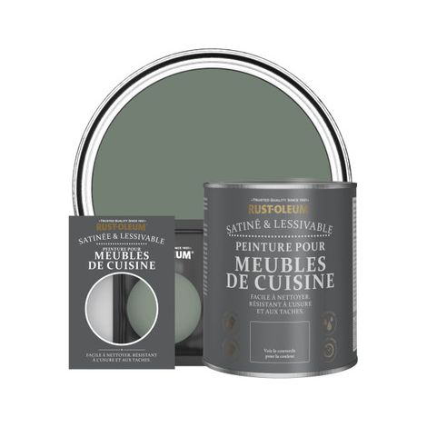 Peinture pour Meubles de Cuisine, Finition Satinée - Sérénité (1/3)