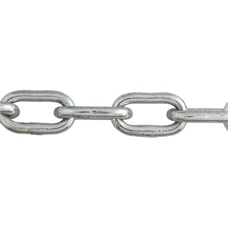 Gerades geschweißtes Kettenglied, kurze Masche, 25 m Rolle, 2,20 mm, 12 x 4