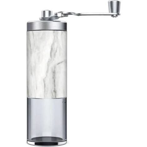 Moulin à café manuel, en acier inoxydable et céramique, pour expresso, cafetière à piston et café filtre, pour une utilisation à la maison et en voyage.-AquaForge (1/3)