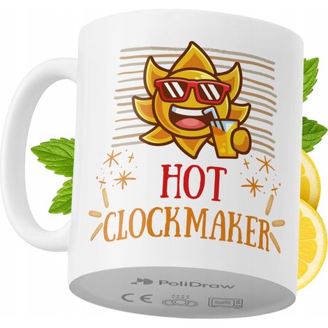 Lustige Kaffeetasse mit witzigem Textdesign für Uhrmacher – ideal für Geburtstage, Namenstage und Feiertage. Hochwertige Tasse für besondere Anlässe, ob zu Hause, im Büro oder bei der Arbeit. Farbe: W