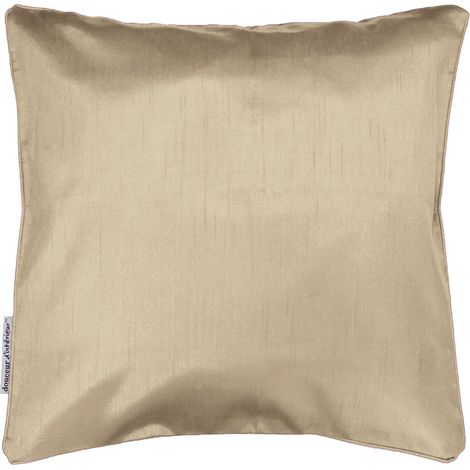 Housse de coussin unie - 40 x 40 cm - Shana - Lin - Livraison gratuite (1/4)