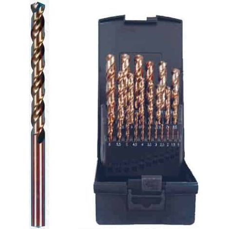 SCHILL Coffret 25 forets métal PROgresso HSS-G Type SN - 508 G25 (1/3)