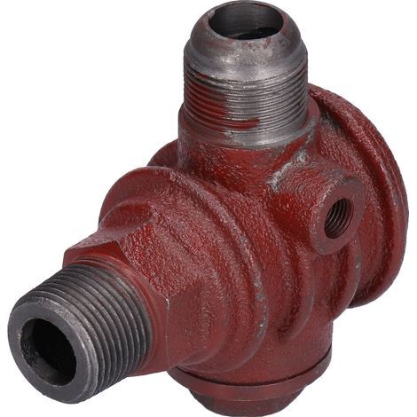 Clapet anti-retour JC80 en fonte OneWay pour compresseurs de pompe à air, prévention du reflux de liquide (1/5)