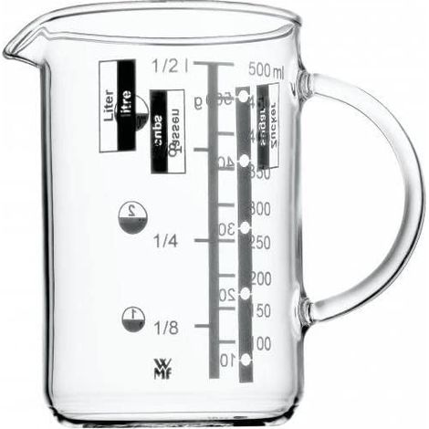 Verre mesureur cylindrique 0,5l (1/5)