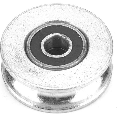 TONYSA Guide de levage de câble métallique de roue à roulement haute résistance pour bloc de poulie (48 mm) (1/4)