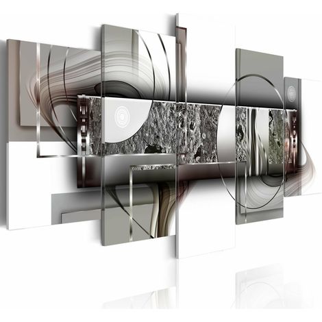 Tableau structure abstraite - 200 x 100 cm