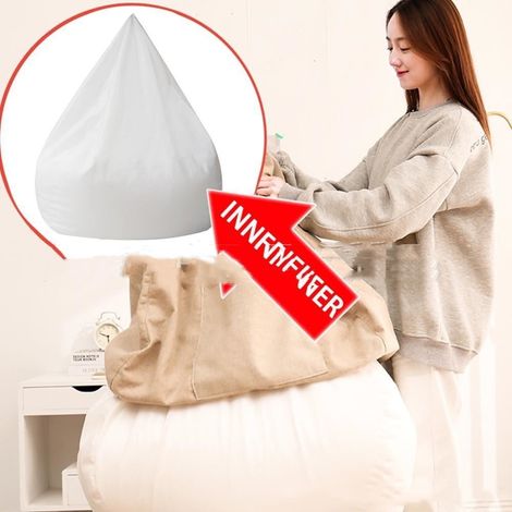 Housse De Canapé - Imperméable - 75 X 90 Cm - Pour Fauteuil Gonflable Et Pouf - 1 Pièce (1/5)