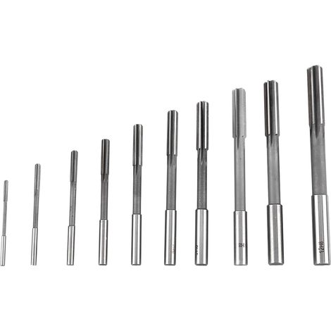 10pcs HSS H8 Straight Shank Chucking Machine Reamer 3/4/5/6/7/8/9/10/11/12mm