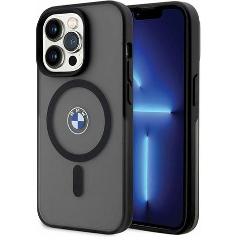 Custodia BMW BMHMP14LDSLK per iPhone 14 Pro 6.1, nera/rigida, con firma MagSafe. (1/5)