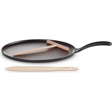 Le Creuset Crêpière Gusseisen Emaille Schwarz 27 cm (1/2)