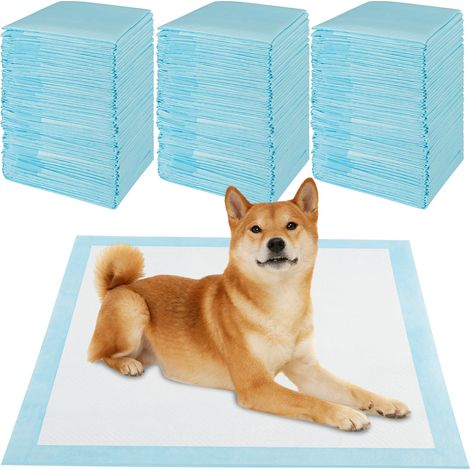 COSTWAY Dog and Puppy Pee Pads 76 x 76cm(150 Counts) 6-Layer Leak-Proof Pet Pads (1/5)