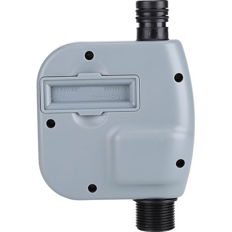 Minuteur d'arrosage automatique jardin, programmateur d'irrigation intelligent avec raccord G3/4, contrôleur d'eau digital pour tuyau, robinet, arrosage goutte à goutte, réglable, extérieur. (1/5)