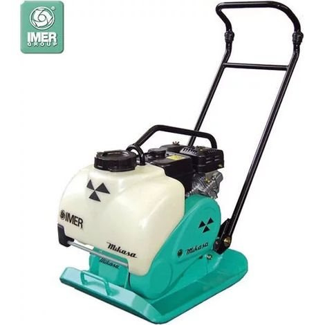 Imer – Plaque vibrante 5011080H – Moteur Honda GX160 – Force centrifuge 12 kN – Vitesse 25m/min – Fréquence 5600 vibrations/min (1/3)