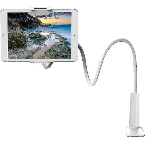 Support pour tablette, pince de fixation avec bras long flexible et poignée - Xinhan (1/5)