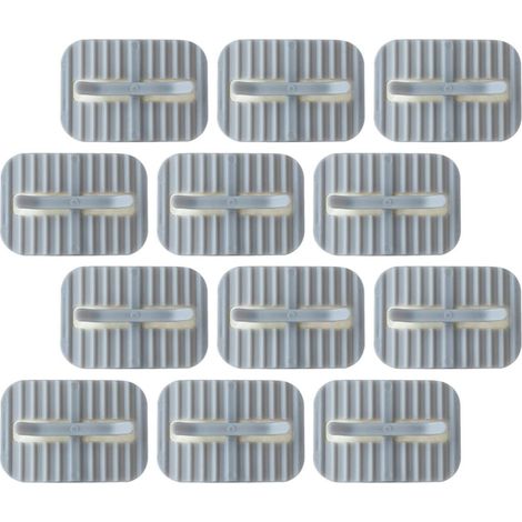 Clips génériques pour sacs poubelles ménagers, 16 pièces, en (1/5)