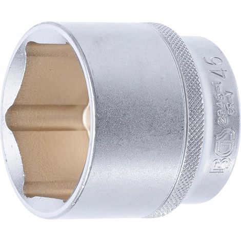 Bgs Technic – Douille 46 mm 6 pans Pro Torque 1/2 – Acier chrome vanadium – Cannelée pour meilleure prise – Profil spécial pour éviter les ripages - douillescarrede12127